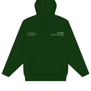 Sudadera con Con Capucha Verde